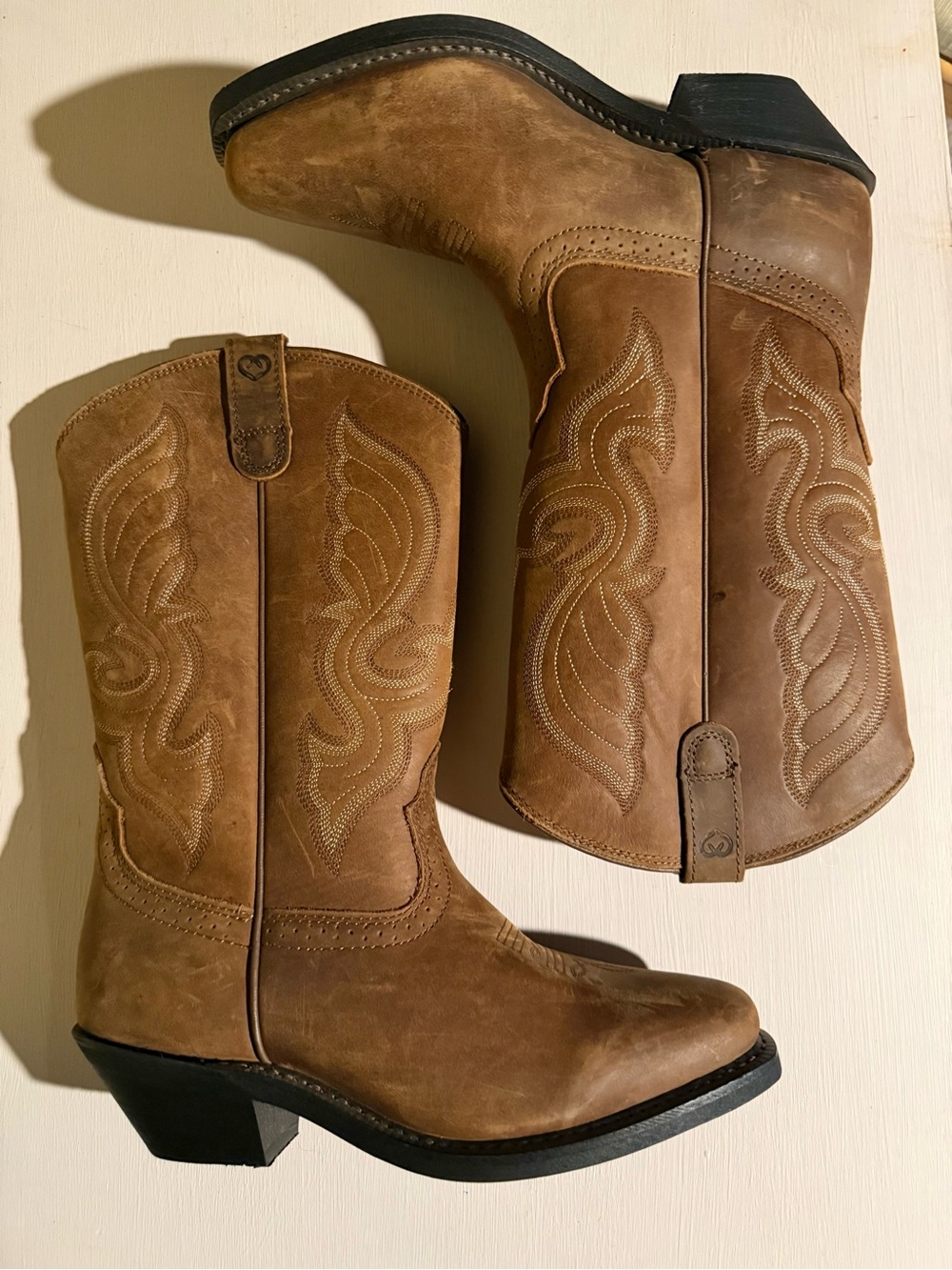 Shyanne Suzanne Western Boots Square Toe Women's Size 9